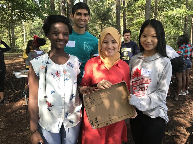 The first field trip of the school year was a great success, thanks to partners at Georgia Tech and Georgia Sierra Club. 