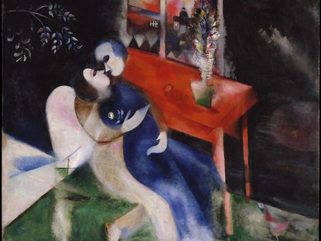 Marc Chagall, The Lovers