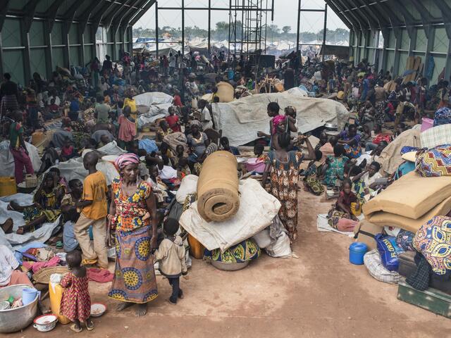 Displaced Kaga Bandoro Central African Republic CAR