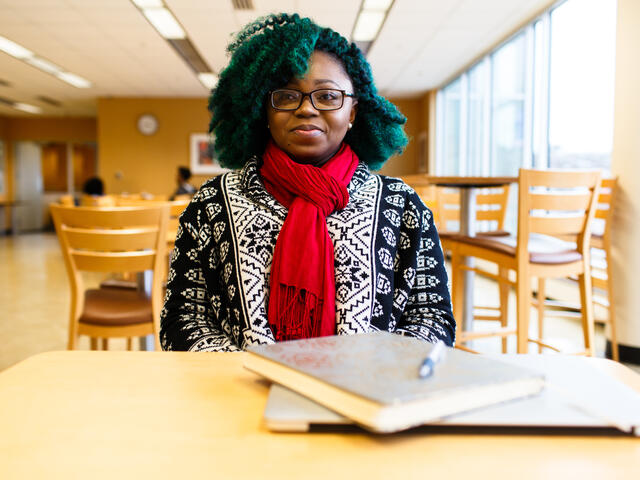 Elizabeth Fofana at University of Baltimore