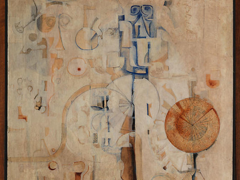 Ibrahim El-Salahi, Alphabets No. 2 Ibrahim El-Salahi, Alphabets No. 2