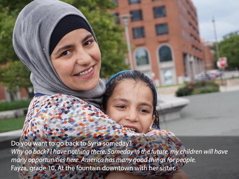 How you can help refugees Syrian woman with daughter