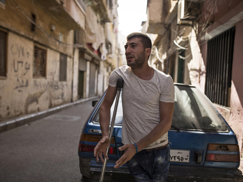 Mohamed on the streets of Beirut Mohamed on the streets of Beirut