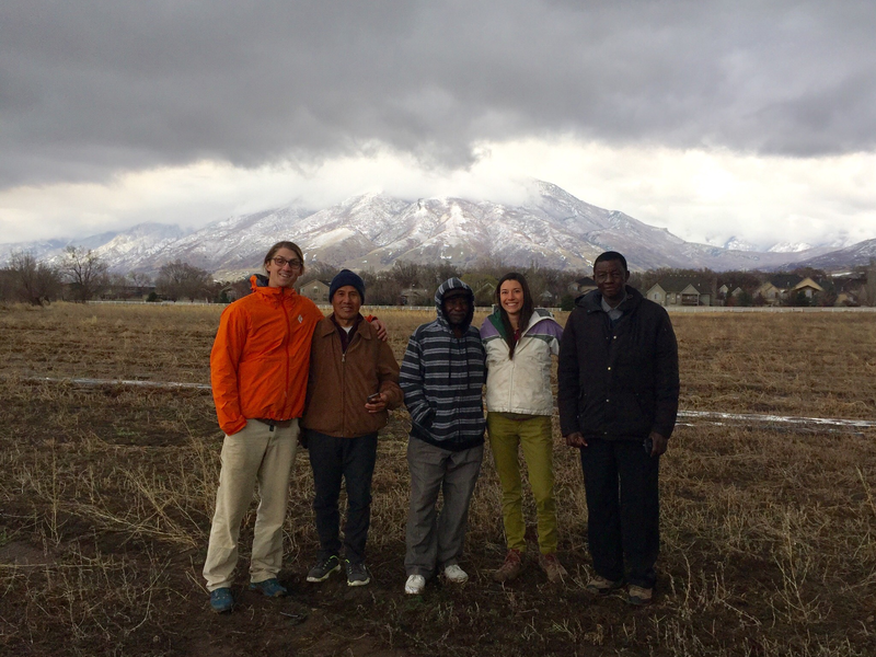 New Roots farm incubator program expands to Draper, offering opportunities for new refugee farmers International Rescue Committee in Salt Lake City's New Roots program staff stand with refugee farmers at the newly expanded farm site.