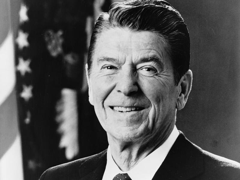 Ronald Reagan, 1981 Portrait of Ronald Reagan