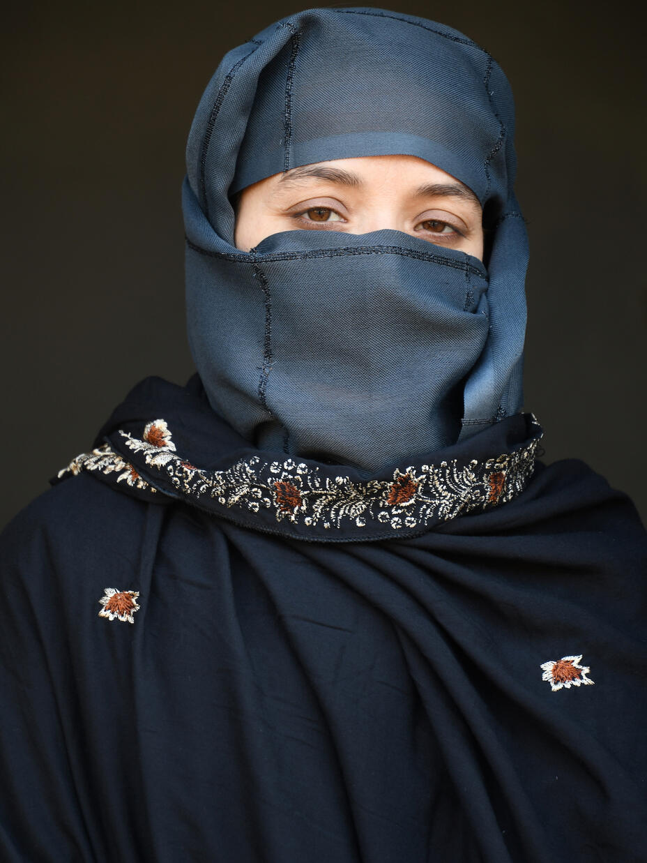Karima Sultani has been an activist for women’s rights in Afghanistan since 2010. She now works as a counsellor for the International Rescue Committee, supporting women who are experiencing violence.