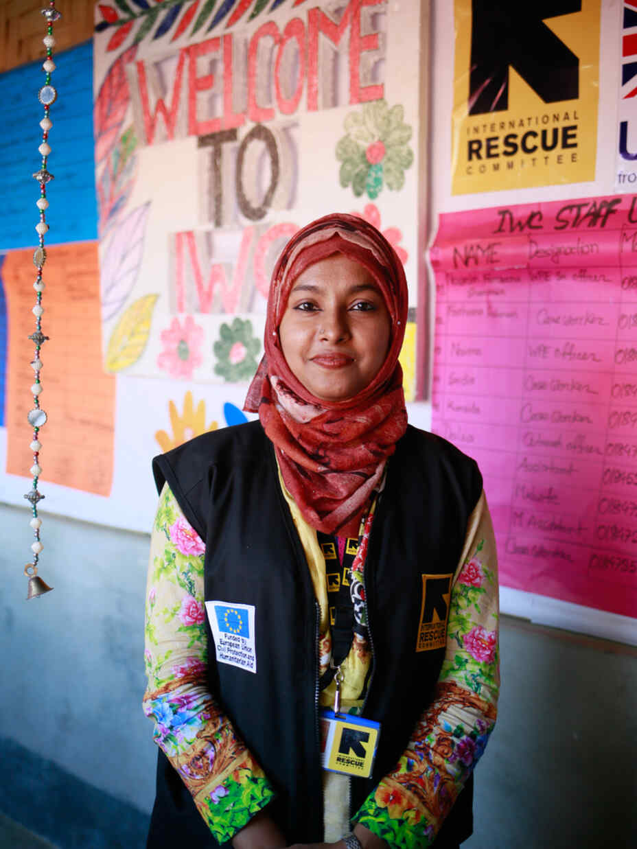Dilshad, Responsible for a Women's Centre in Cox's Bazar, Bangladesh.