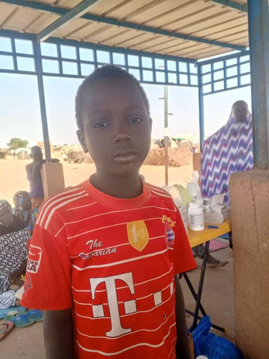 Thanks to funding from the EU, Hamani Boubacar just received medical treatment from the IRC’s mobile health team.