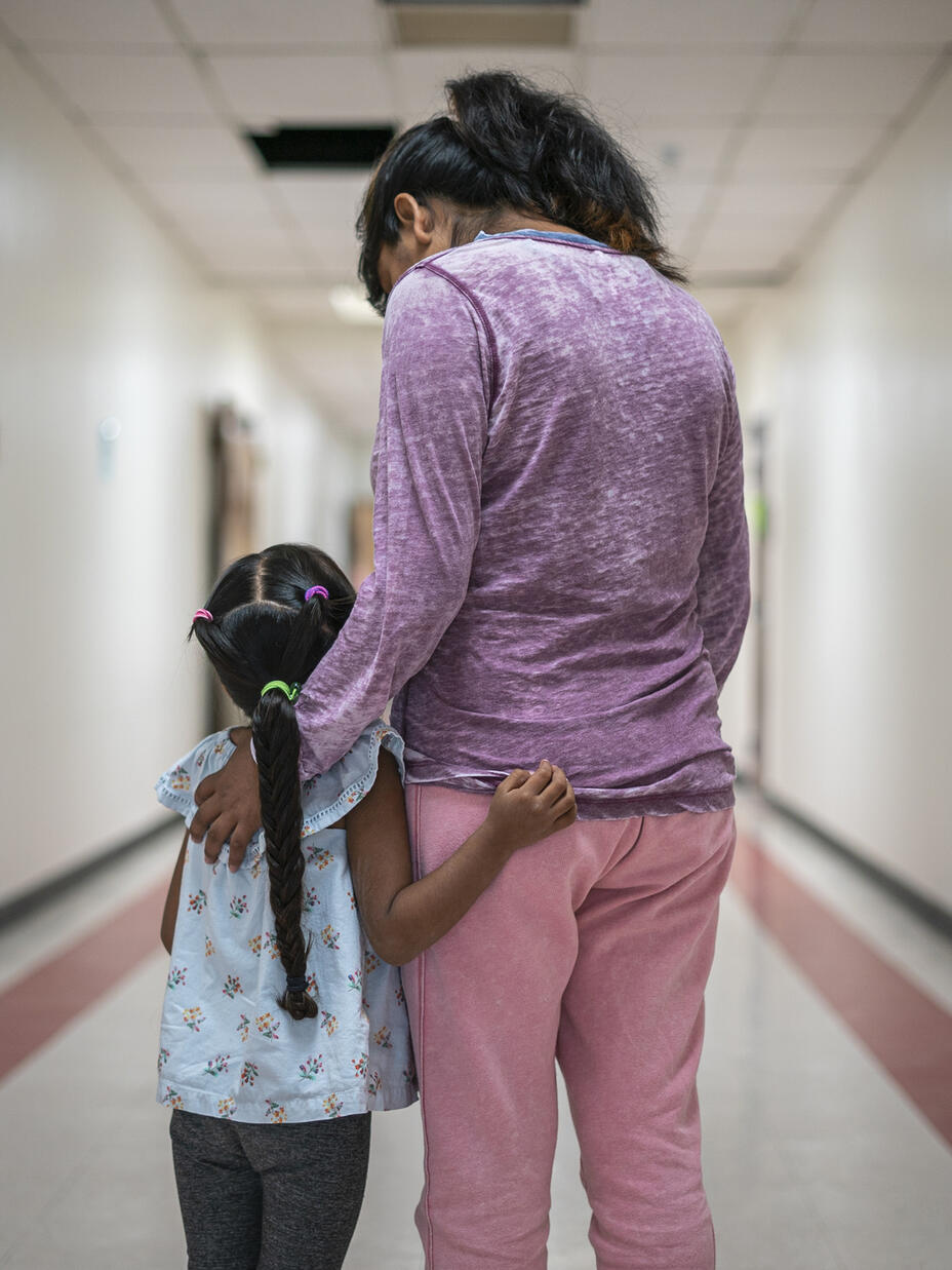 Alejandra and her daughter Ana