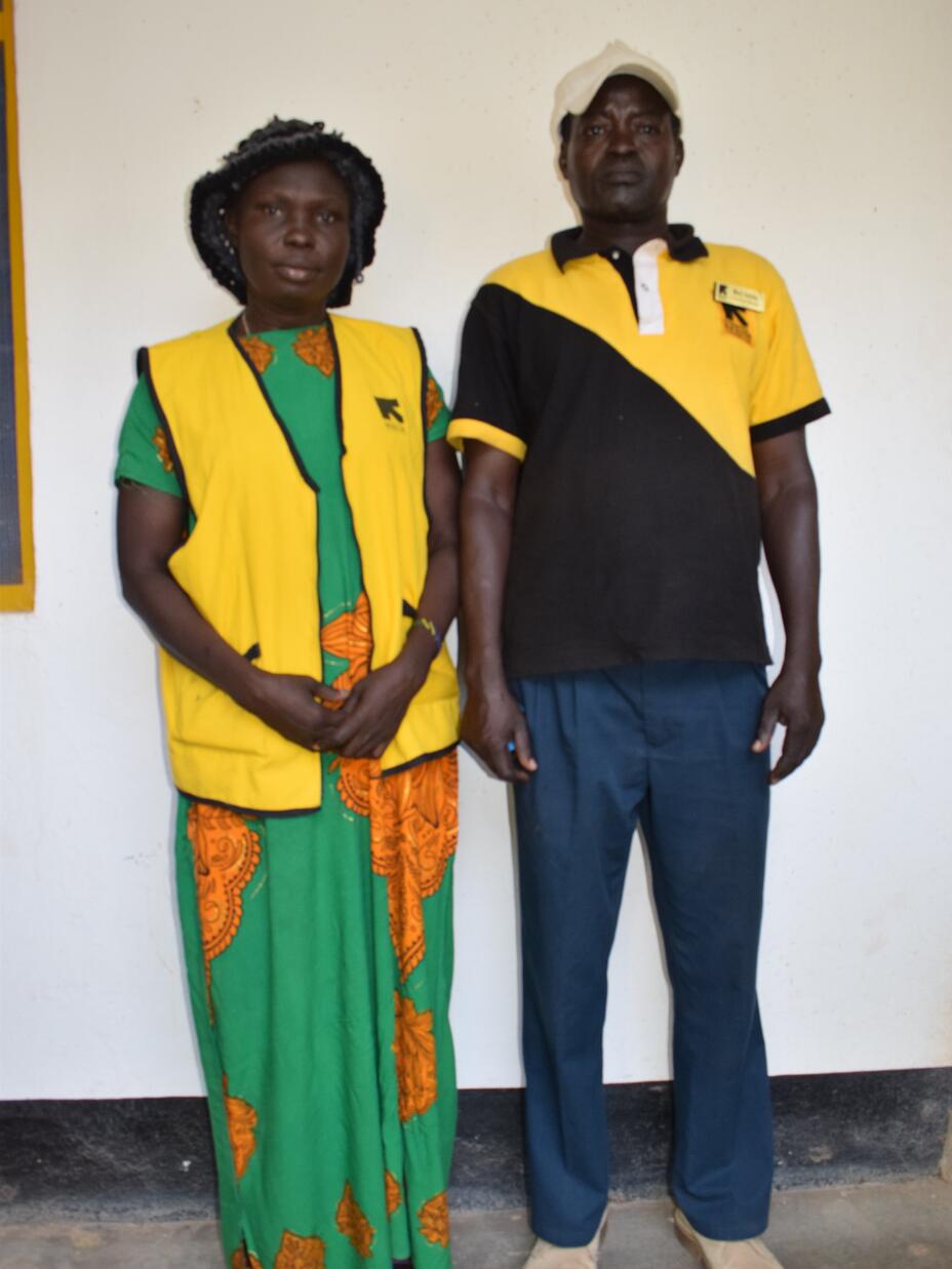 Marji Garang and Anjelina Akoon work for the IRC in Kenya 