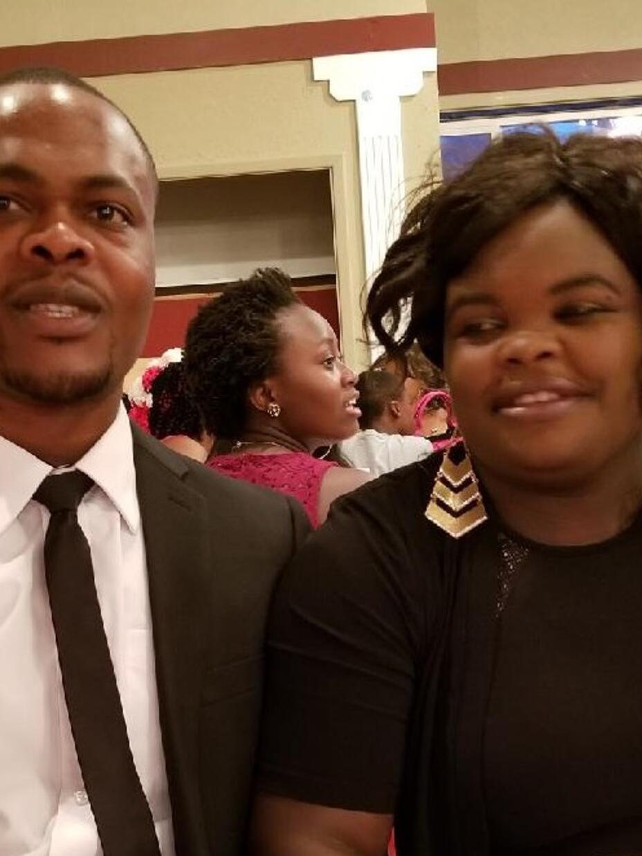 Charlene and Verlaine receive assistance from the International Rescue Committee's small business program in Salt Lake City