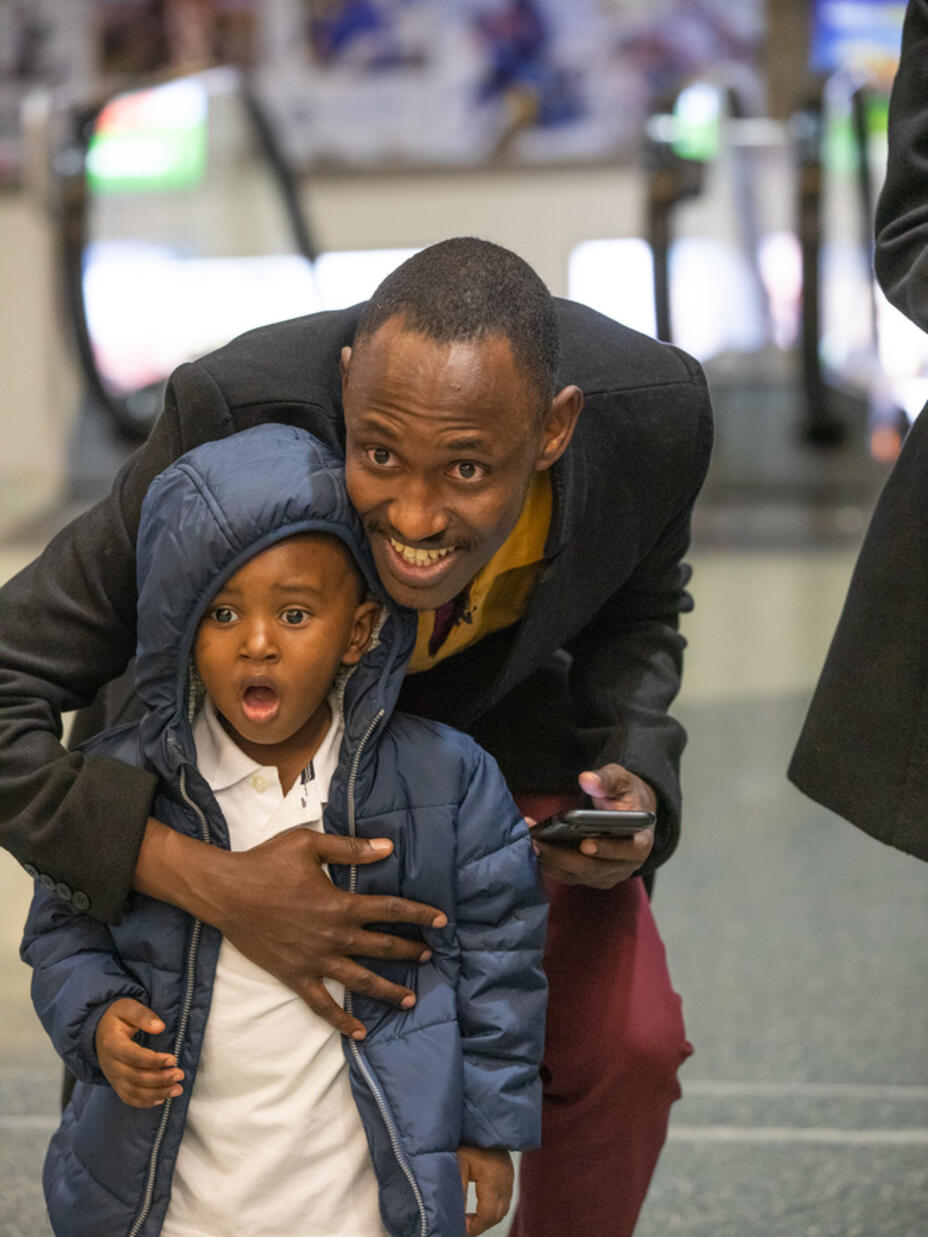 Congolese refugees wait to be reunited with family in Boise