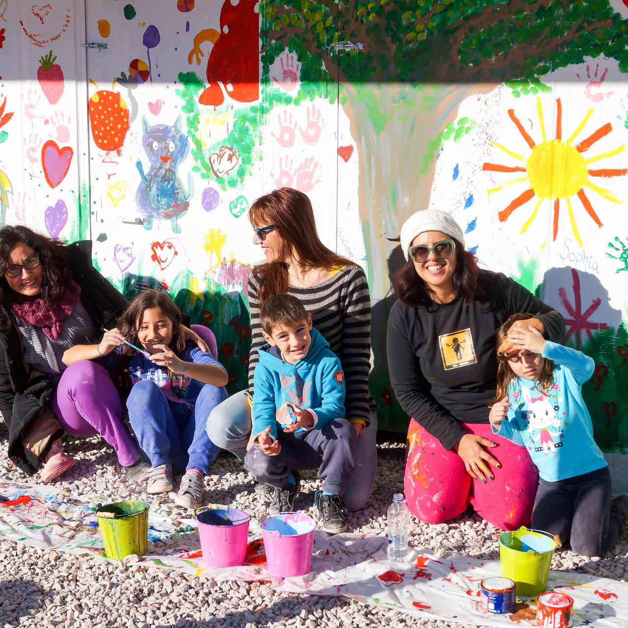 A family in Greece