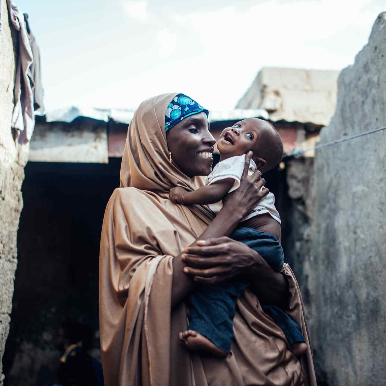 Mother and child in Nigeria