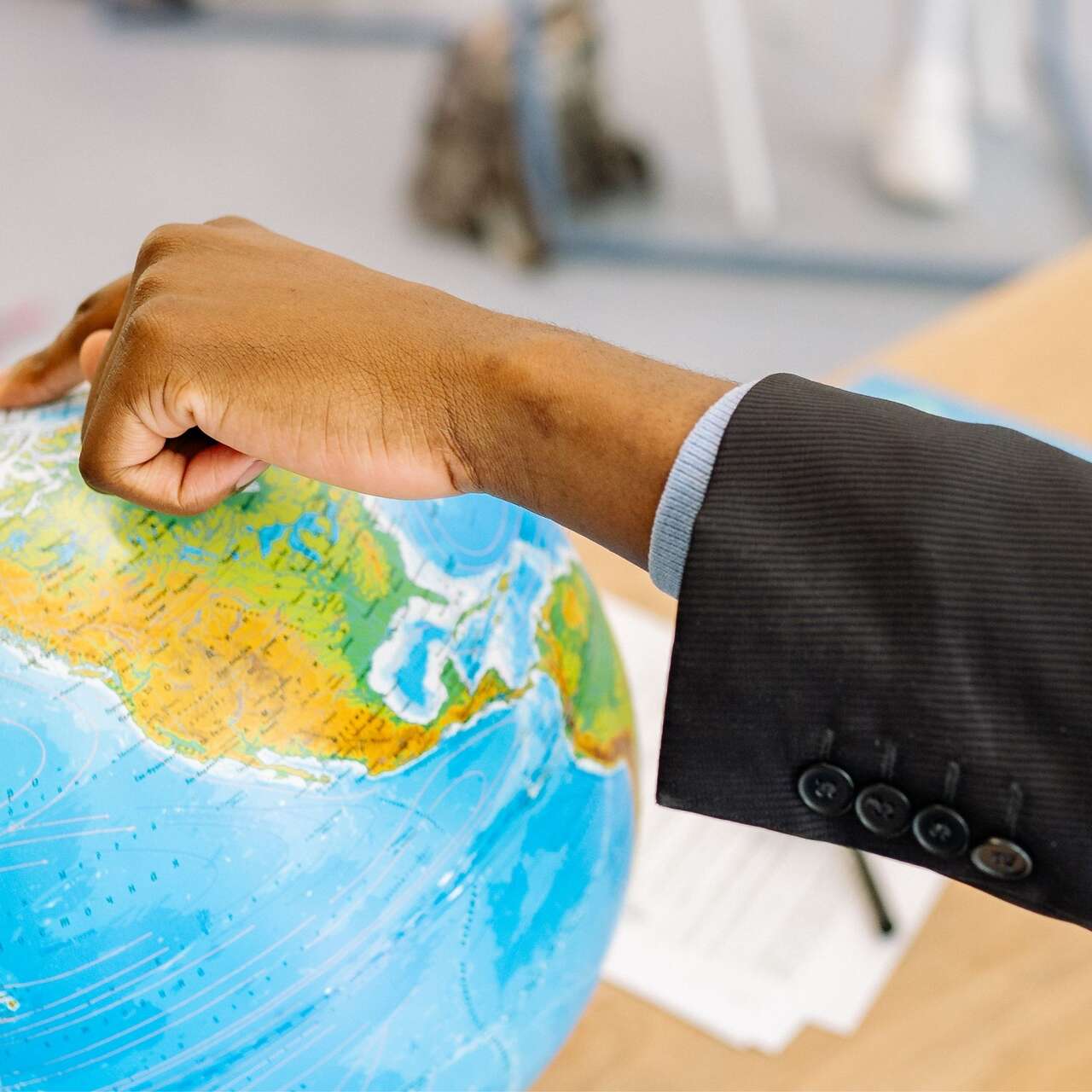 World maps quiz hero