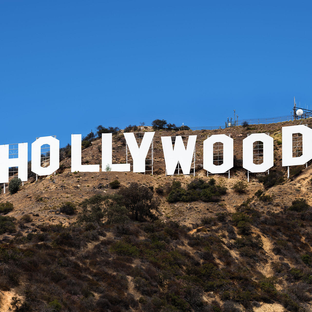 Hollywood sign
