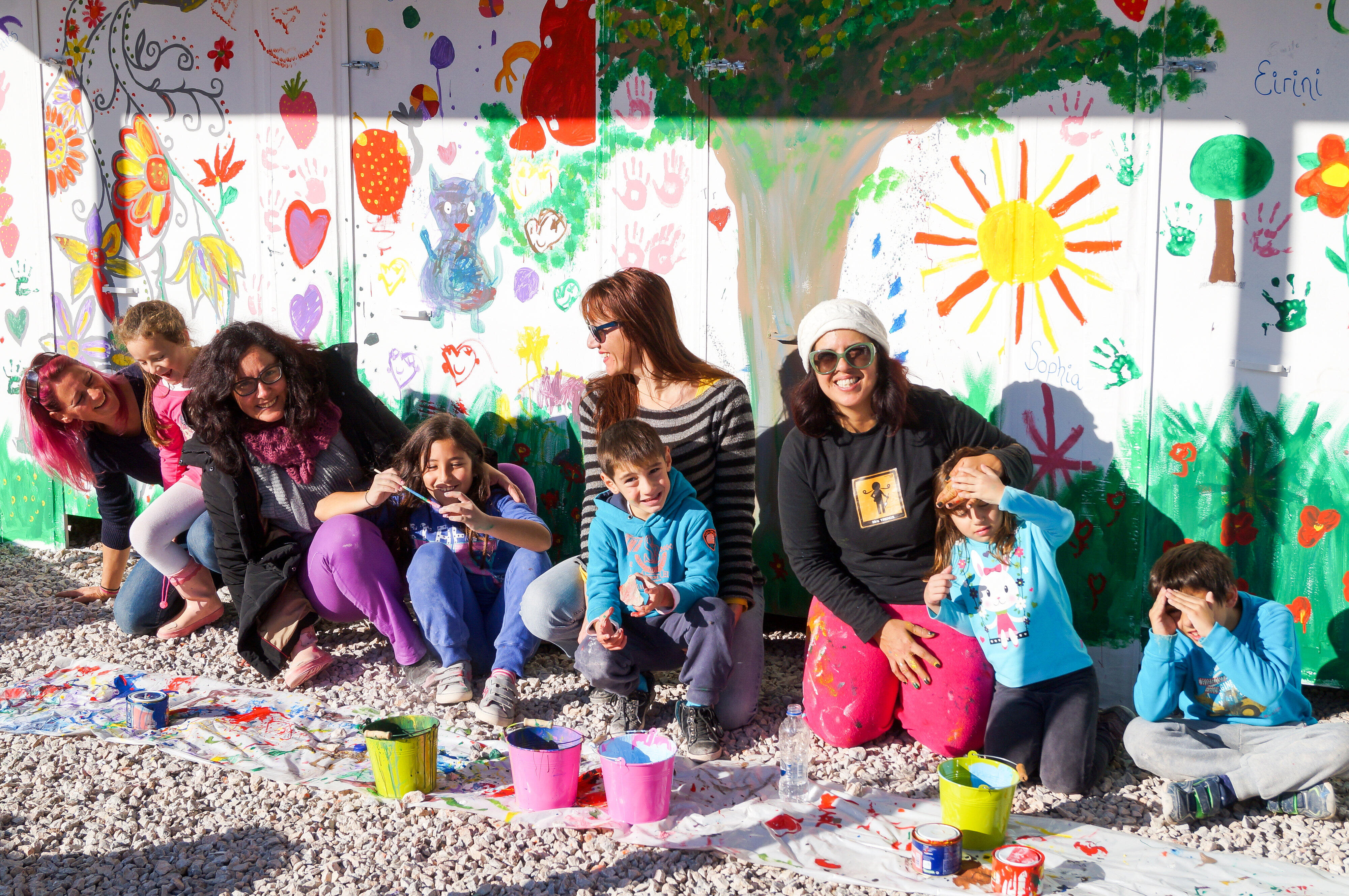 A family in Greece