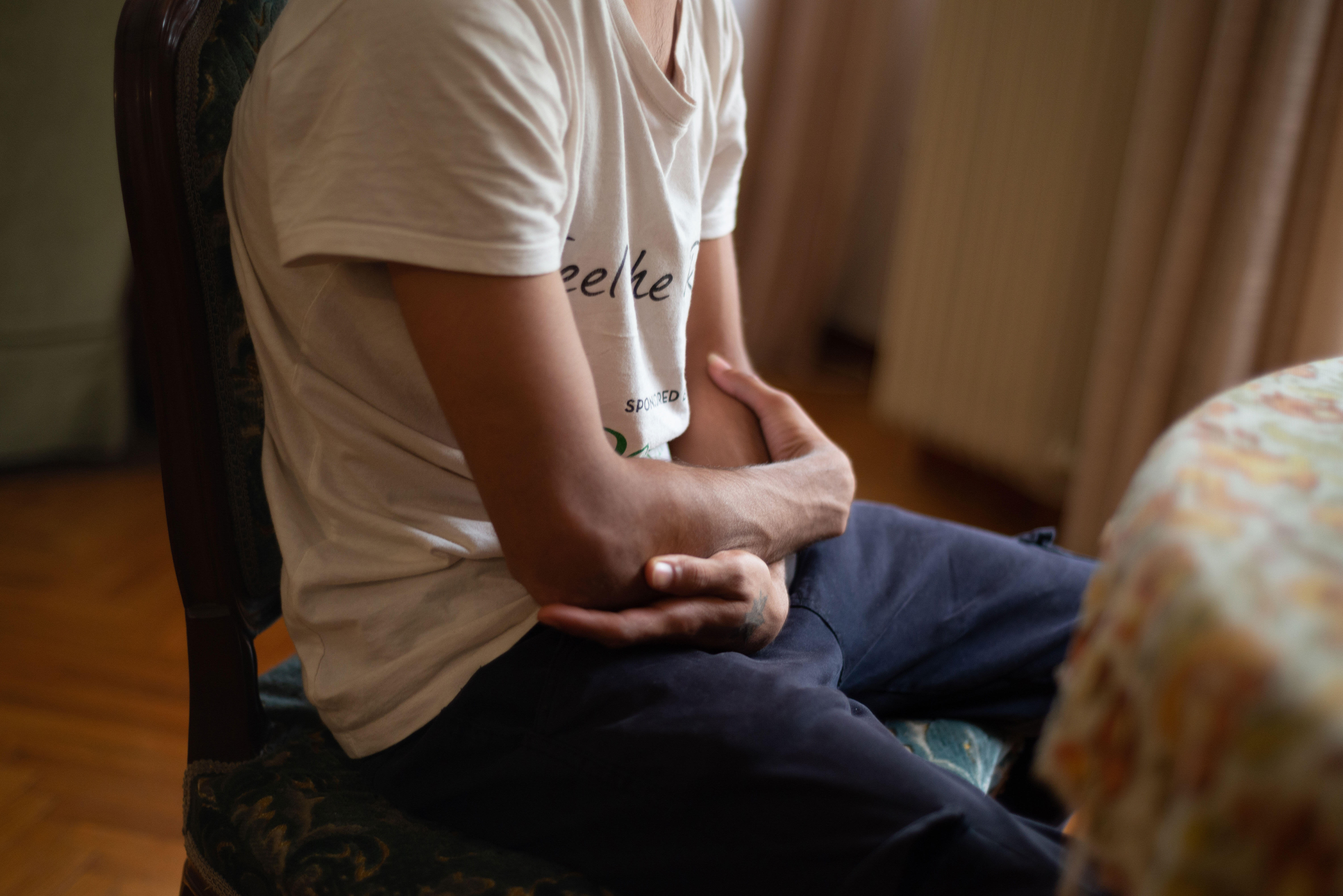 Teenager at a Supported Independent Living unit in Athens