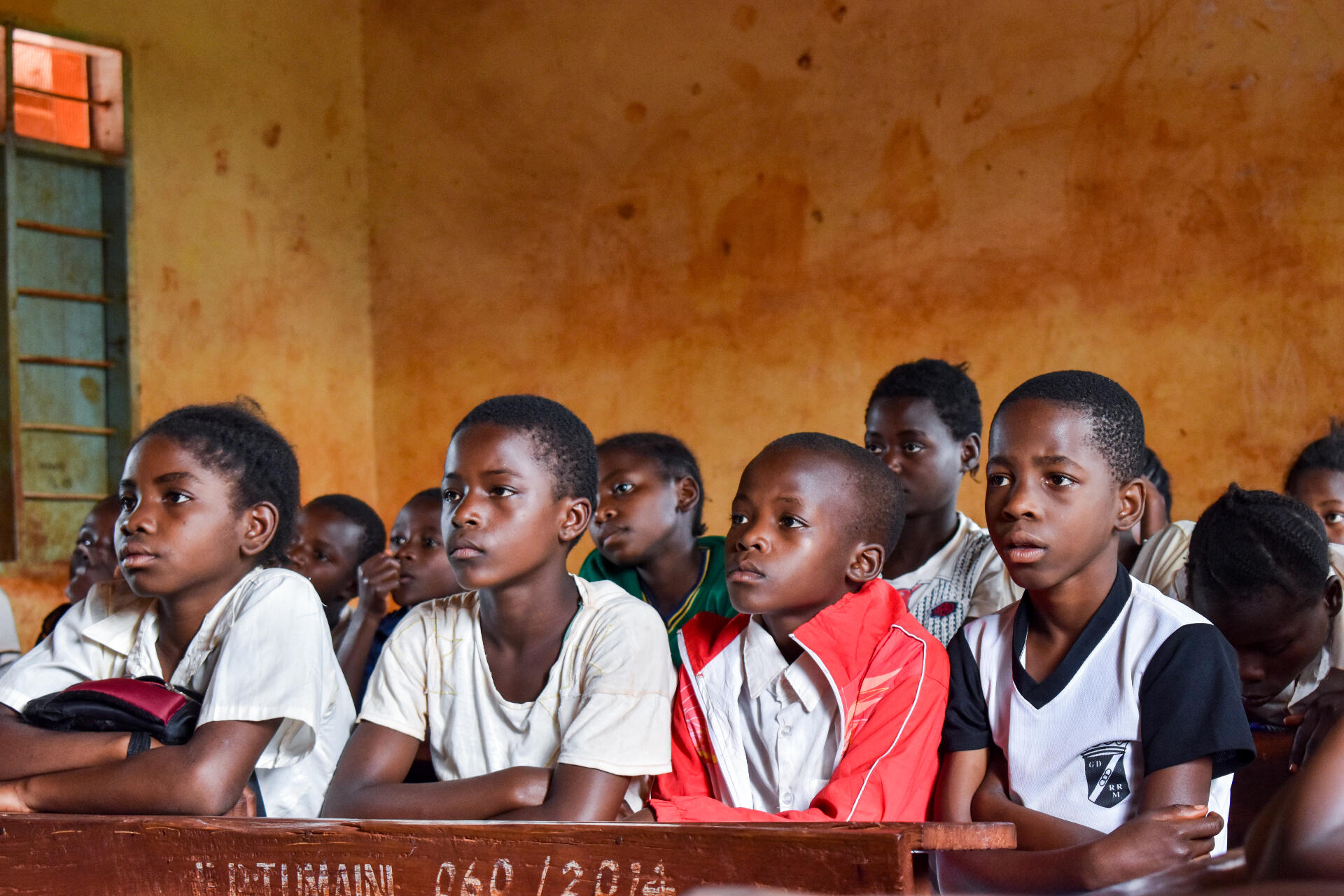 A group of students at a classroom-based PlayMatters activity.