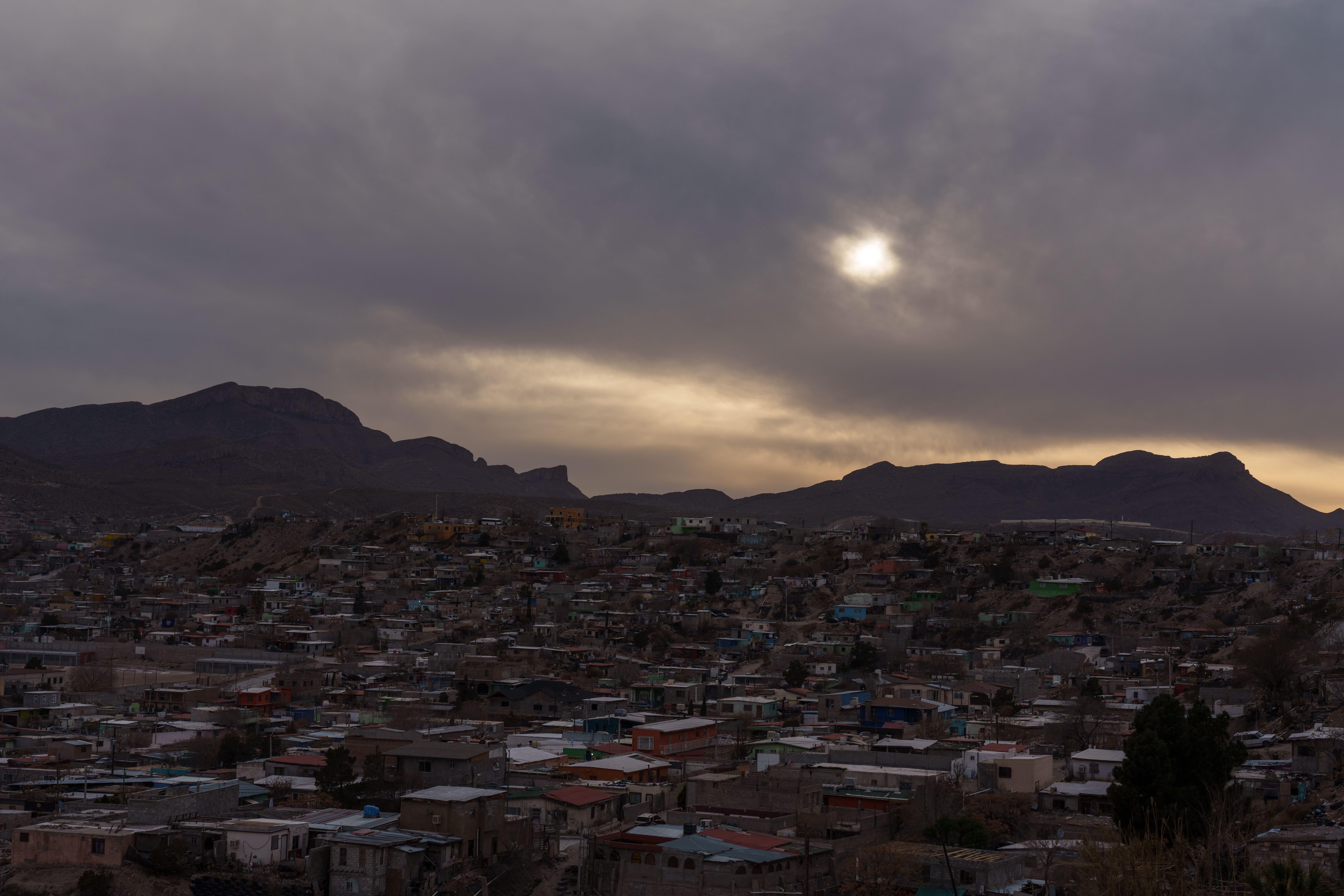  Juárez, Mexico. A view of the colonias of Ciudad Juárez.