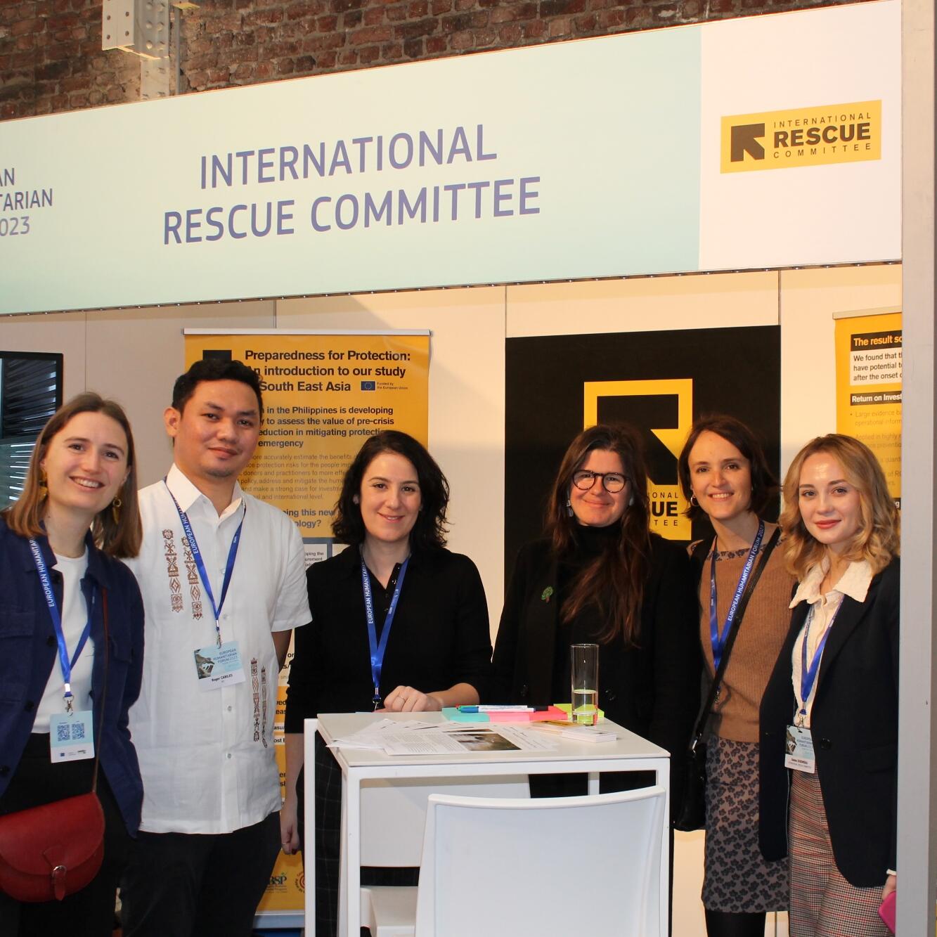Staff from the IRC EU office