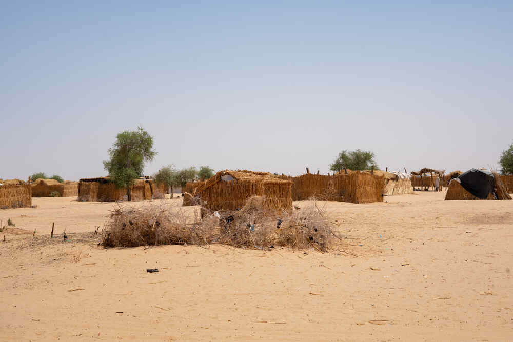 Refugee camp in Awaridi village, 4km from downtown Diffa where IRC teams operate.