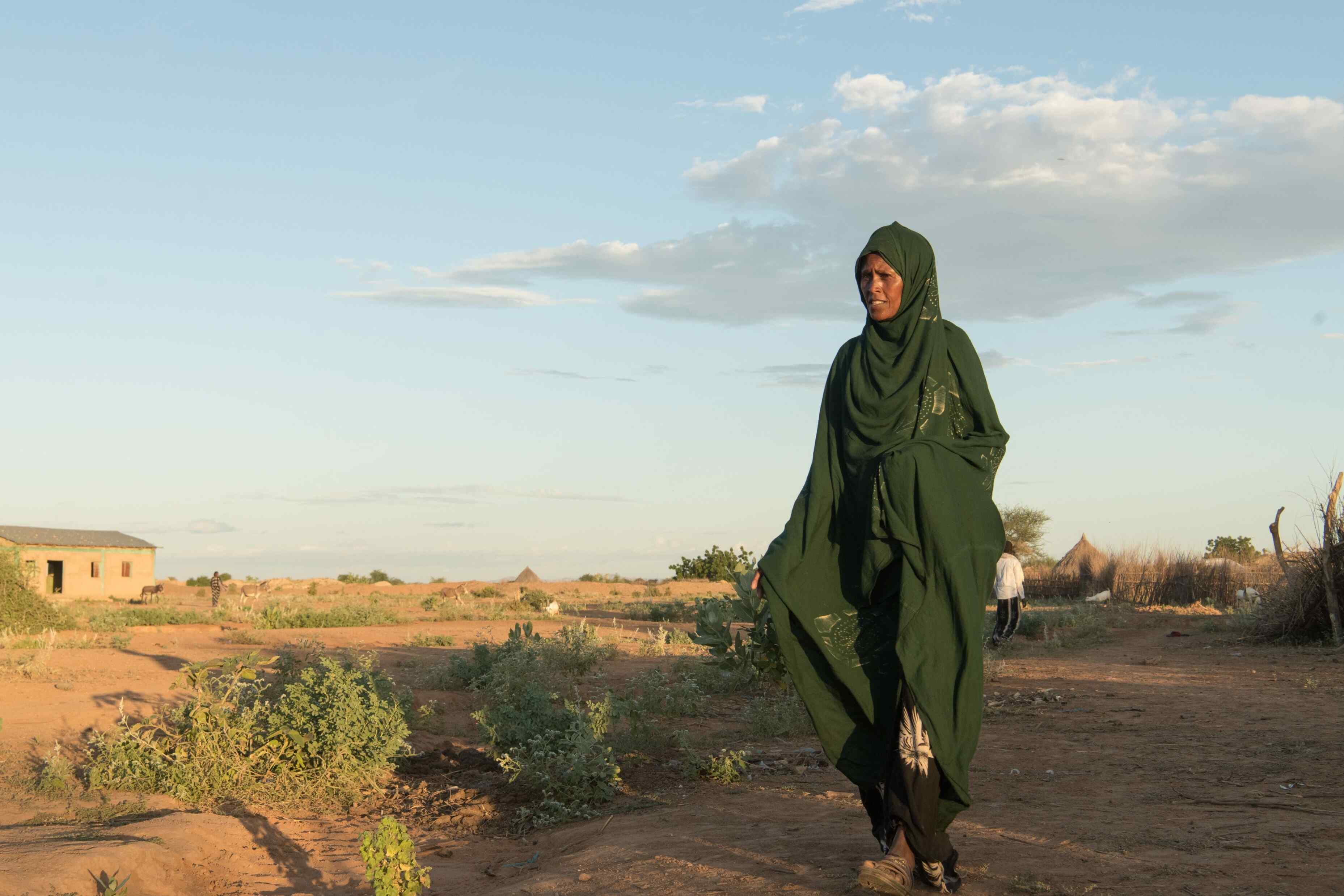 Nurad, a farmer from East Imi, Ethiopia lost everything to floods