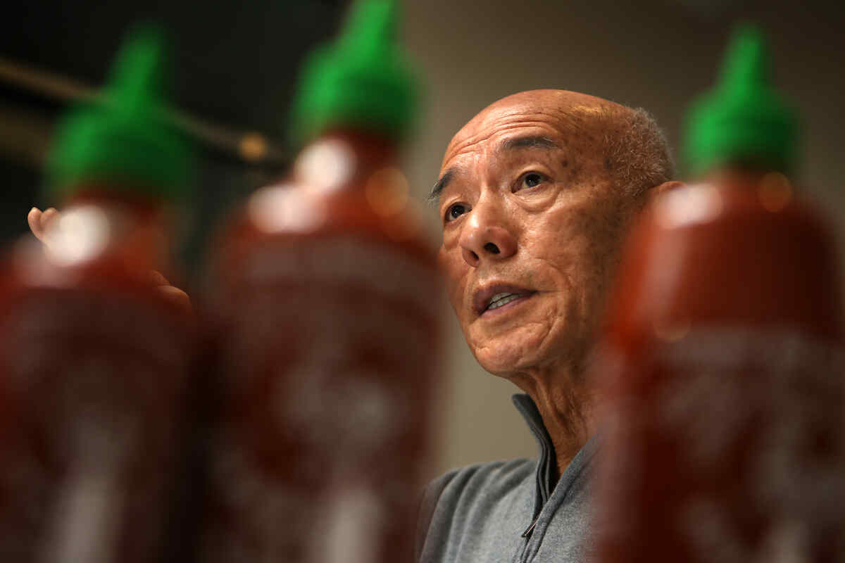 David Tran is the founder and owner of Huy Fong Foods, the Irwindale, California-based company that makes Sriracha hot sauce.