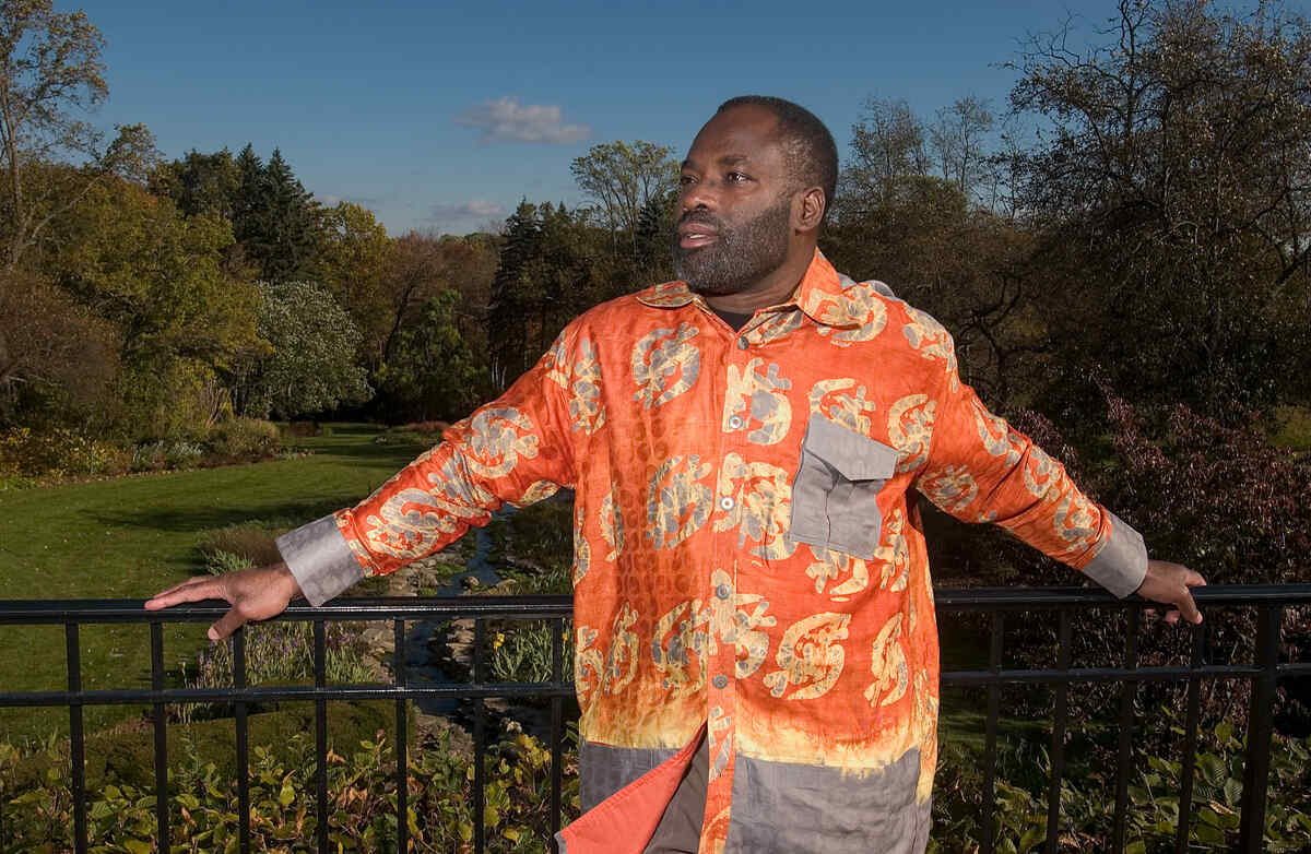 Philip Emeagwali outdoors in Maryland.