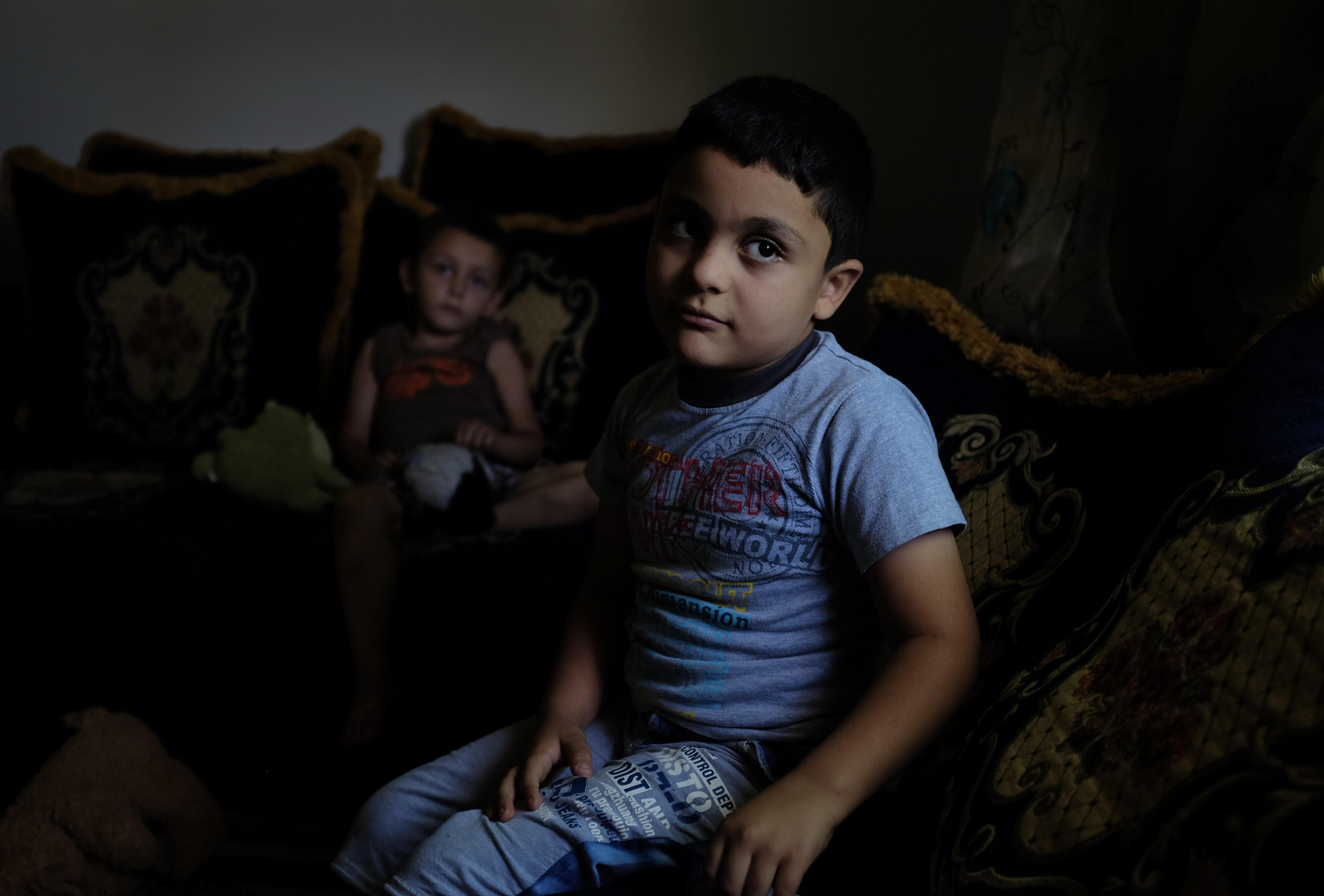 7-year-old Hisham