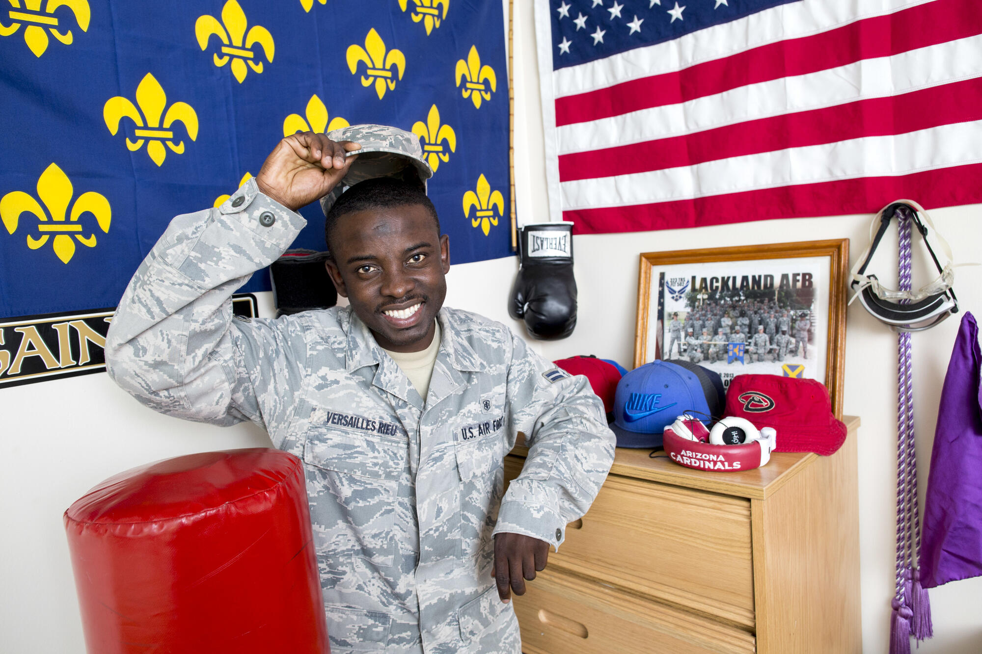 Airman 1st Class Nelson Versailles Rieu