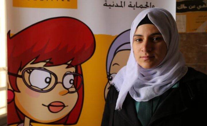 Wala'a, 16, from Syria produced a short film about her life as a refugee