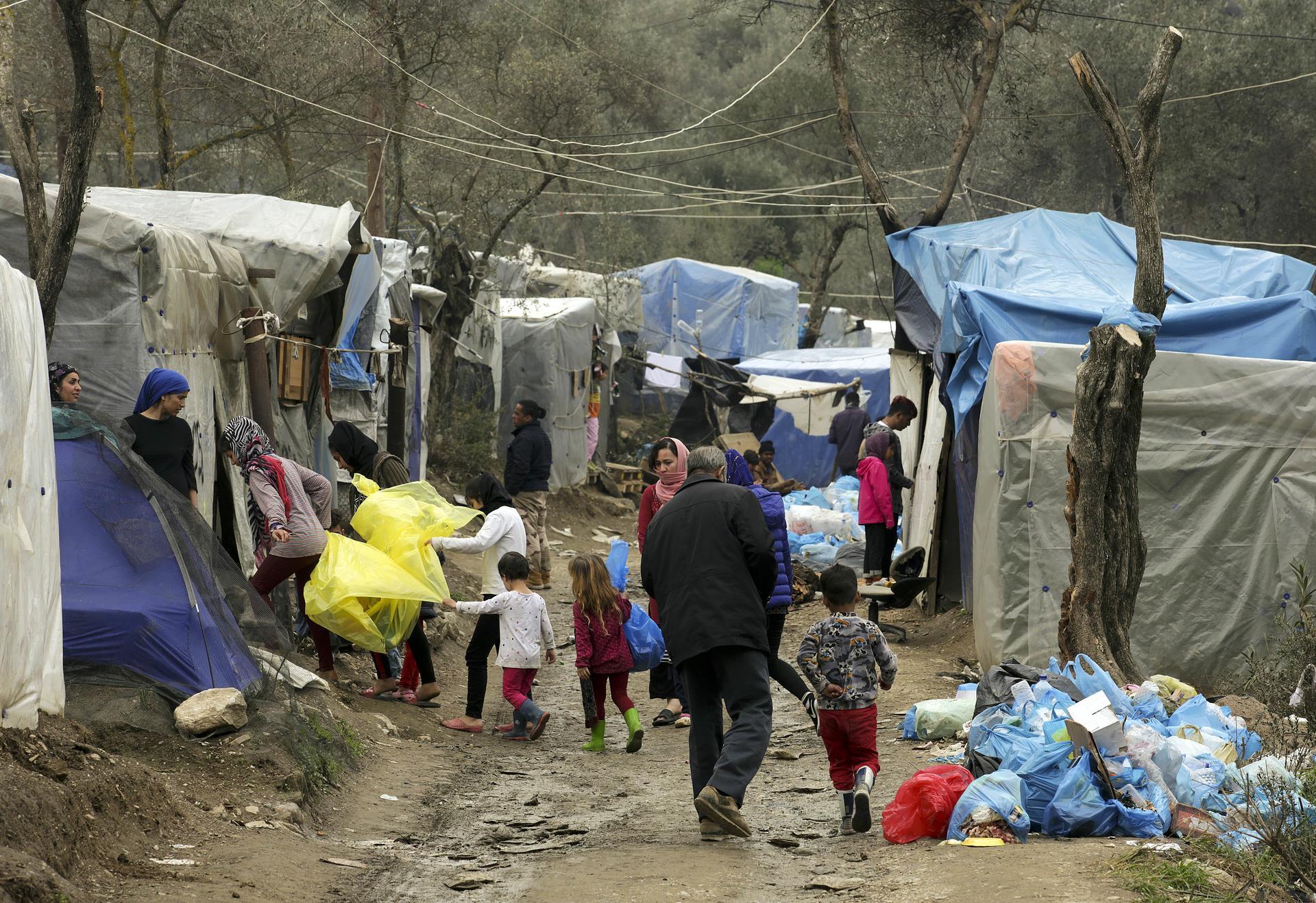 Lesvos overcrowding