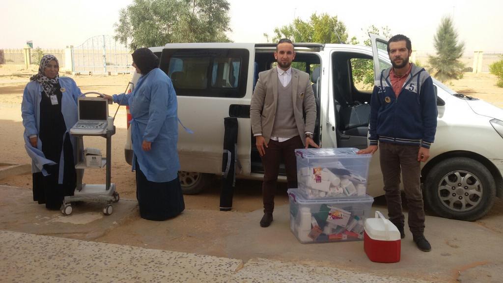 An IRC mobile medical team visits communities in Libya that have been cut off from care by violence.