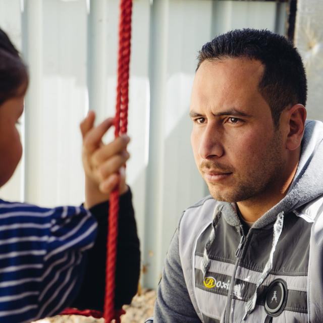 Mohammad is unable to work since fleeing Syria - but desperate to support his family. Mohammad is unable to work since fleeing Syria - but desperate to support his family.