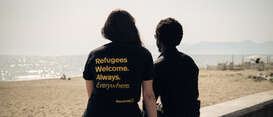 Abubakar is talking to Mariateresa, IRC Communications and Editorial officer in Italy, Salerno province.