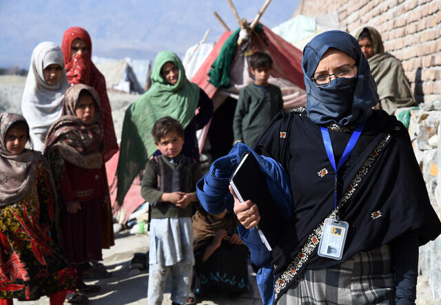 Karima Sultani has been an activist for women’s rights in Afghanistan since 2010. She now works as a counsellor for the International Rescue Committee, supporting women who are experiencing violence.