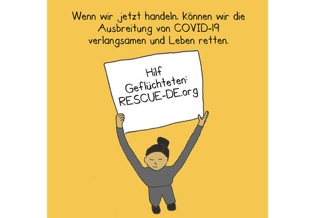 Illustration von Mona Chalabi für International Rescue Committee