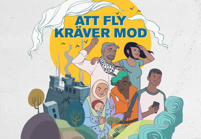 Att fly kräver mod - Internationella flyktingdagen