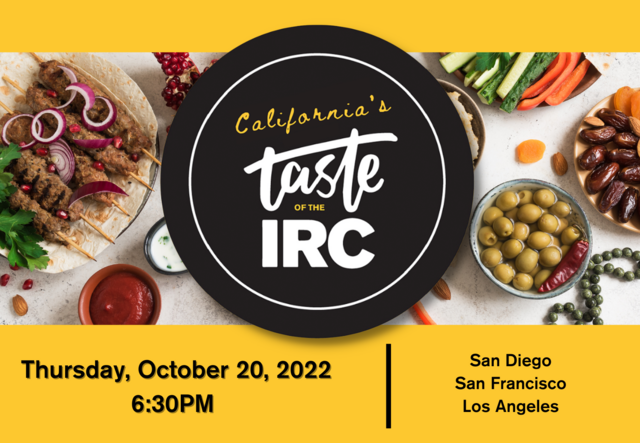 Graphic showing details of Taste of the IRC