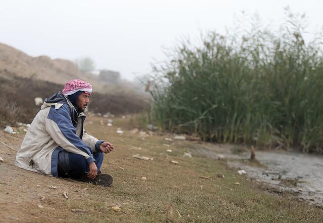 With his family in his thoughts, Salem says, “I want to live a free and decent life, for the war to end, and for us to feel safe.”