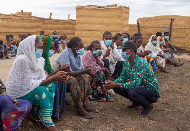 Political unrest drives people away from their homes and into places like Tunaydbah camp in Sudan.