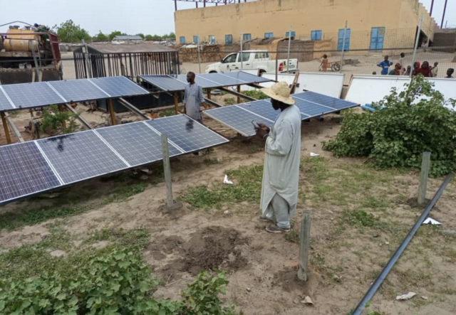 IRC solar panels in Nigeria