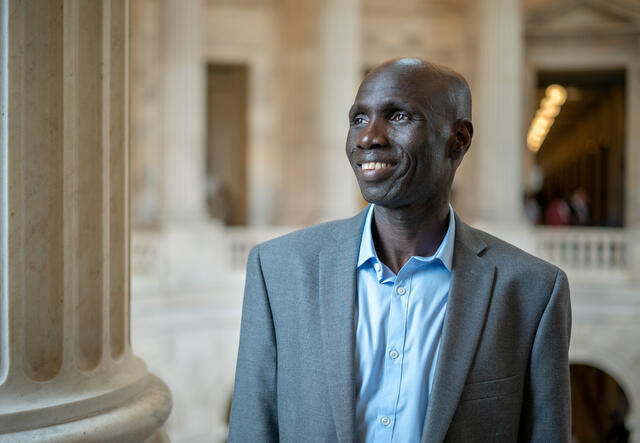 Timothy Ogatu South Sudanese refugee