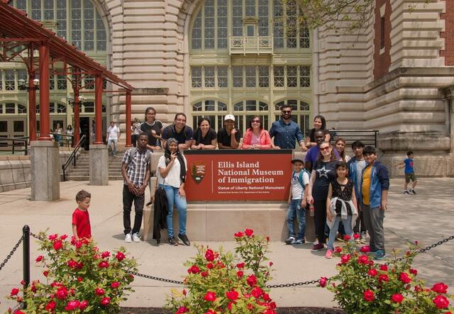 Site visit to Statue of Liberty