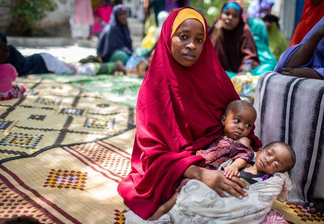 Aisho Abukar Ali, a farmer and mother in Somalia