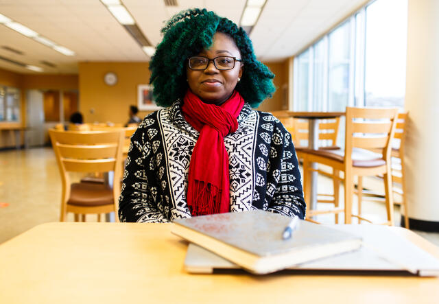 Elizabeth Fofana at University of Baltimore