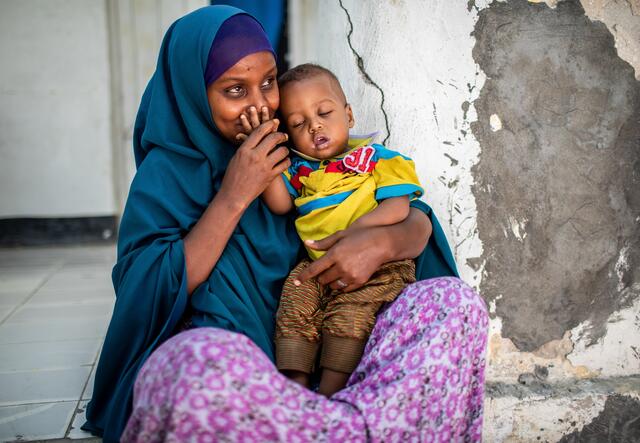 Deko Rable Rage and her son Abdiladif