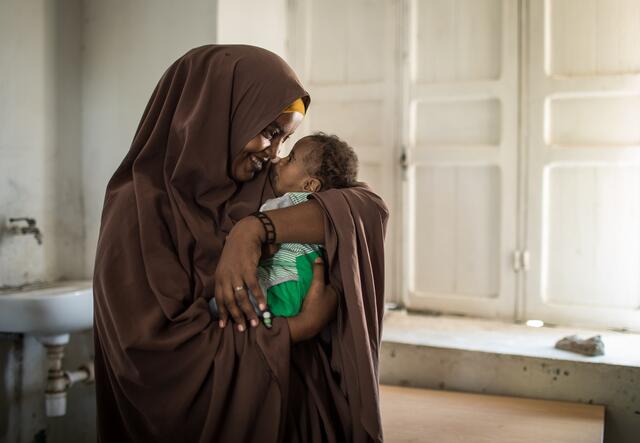 Najmo Omar Hassan and her daughter Zuhur