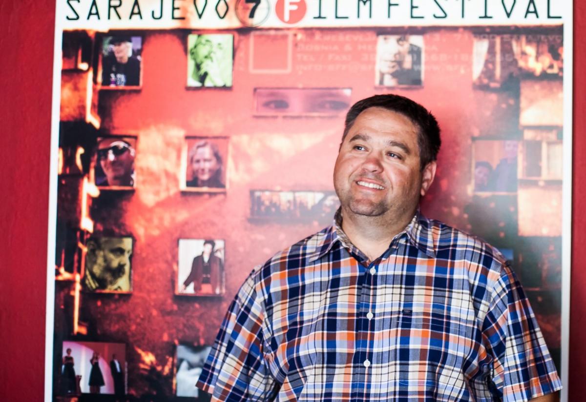Enes Ceric fled the Bosnian War in 1992 and was resettled in the United States two years later. Enes Ceric in Oakland, California